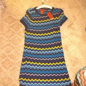 Special edition blue missoni dress beautiful brand new